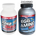 Krea-Genic 120 cps. + EGG Amino 325 tbl. ZADARMO 